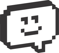 Nethinks_Sprechblase_Pixel | NETHINKS GmbH | NETHINKS GmbH Nethinks Sprechblase mit Smiley